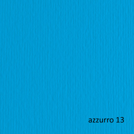 Cartoncino Elle Erre - 70 x 100 cm - 220 gr - azzurro 113 - Fabriano - blister 10 fogli