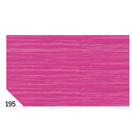 Carta crespa - 50 x 250 cm - 48 gr - fucsia 195 - Rex Sadoch - conf. 10 rotoli