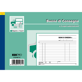 Blocco buoni di consegna - 50/50 fogli ricalcanti - 12 x 17