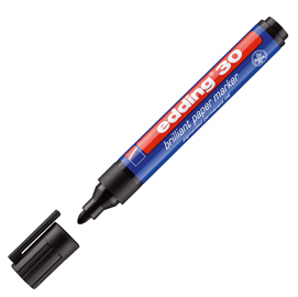 Marcatore permanente 30 - punta tonda - da 1