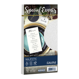 Busta Special Events - 110 x 220 mm - 120gr - bianco - Favini - conf. 10 buste