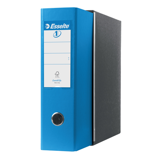 68909_1 Registratore Eurofile G53 - dorso 8 cm - commerciale 23 x 30 cm - blu vivida - Esselte