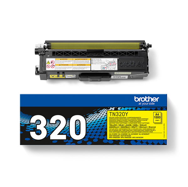 BROTN320Y Brother - Toner - Giallo - TN320Y -1500 pag