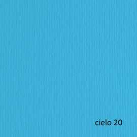 Cartoncino Elle Erre - 70 x 100 cm - 220 gr - cielo 120 - Fabriano - blister 10 fogli