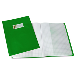 Coprimaxi LF - c/alette - A4 - PVC -  laccato - verde - Sei Rota