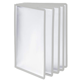 Pannelli di ricambio Sherpa per leggii Vario - grigio - Durable - conf. 5 pezzi