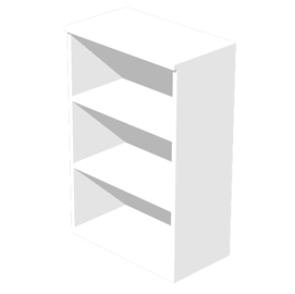 Mobile Easy - medio a giorno - 80 x 35 x 120 cm - bianco