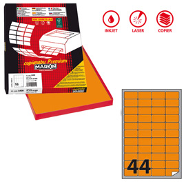 Etichette adesive A/406 - in carta - permanenti - 47