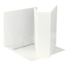 Raccoglitore personalizzabile Display - 22 x 30 cm - 4 anelli quadri 65 mm - bianco - Esselte