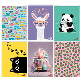 Maxiquaderno Bambina fantasia - A4 - 40+2 fogli - 80gr - 10mm - BM