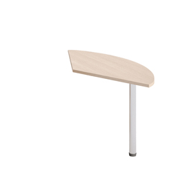 Allungo laterale Agorà Direction - 145 x 67 x 73 cm - rovere