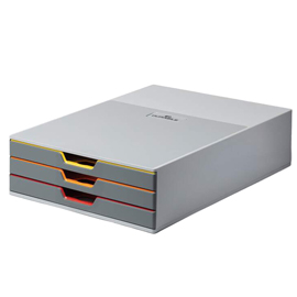 Cassettiera sottomonitor Varicolor - 28 x 9