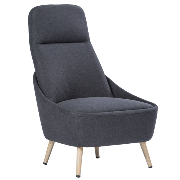 89588 Poltrona Memphis - grigio scuro - Serena Group