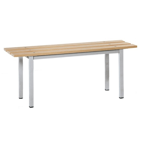 91656 Panca spogliatoio - 5 posti - 150 x 35 x 45 cm - legno - Fasma