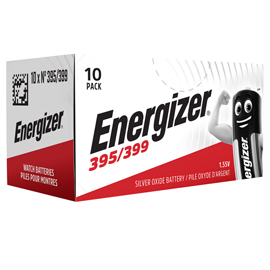 Micorpila Watch 395-399 - a pastiglia - ossido argento - Energizer