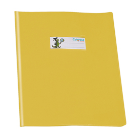 Coprimaxi GreenLine - c/alette - PVC - 220 mic - 21 x 30 cm - lucido coprente - giallo - Colorosa