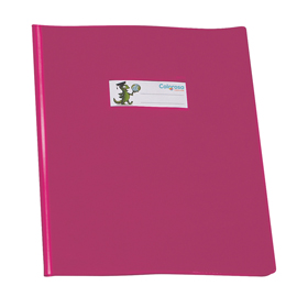 Coprimaxi GreenLine - c/alette - PVC - 220 mic - 21 x 30 cm - lucido coprente - fucsia - Colorosa