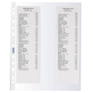 Buste forate - per 4 scontrini fiscali - 25