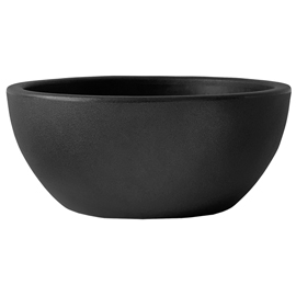 Vaso ciotola Era - 25 L - PE - antracite - TeraPlast