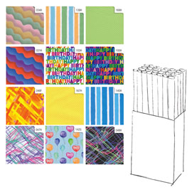 Rotolo carta regalo Raso Colors - 2 x 0