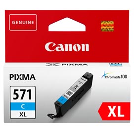 Canon - Serbatoio inchiostro - Ciano - 0332C001 - CLI571C - 680 pag