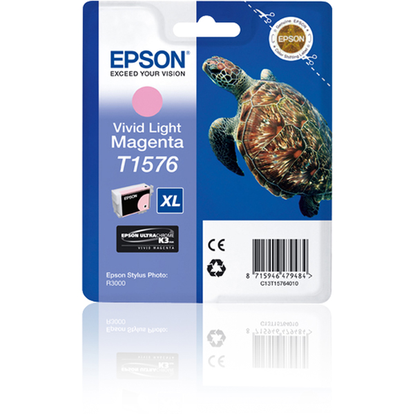 EPST15764010 Epson - Cartuccia ink - Magenta chiaro - T1576 - C13T15764010 - 25
