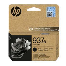 Hp - Cartuccia ink originale - 937e - Nero - 4S6W9NE - 2.500 pag