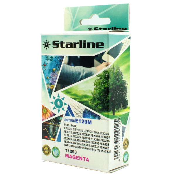 SSTINKE129M Starline - Cartuccia ink - per Epson - Magenta - C13T12934012 - T1293 - 10ml