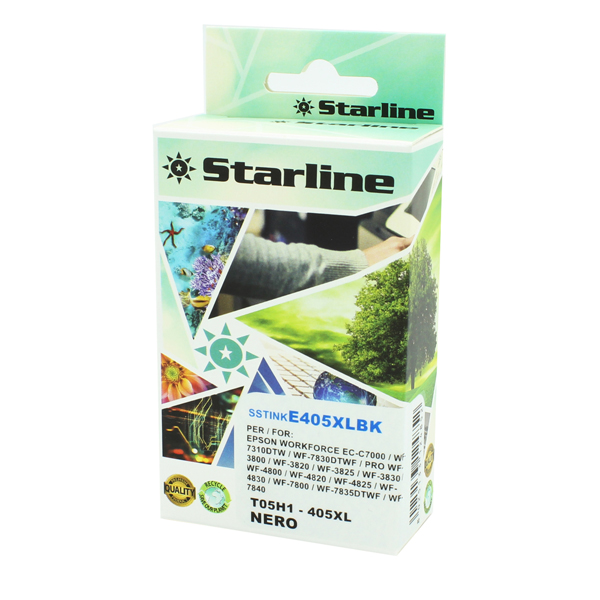 SSTINKE405XLBK Starline - Cartuccia Ink compatibile per Epson 405XL - Nero - 25ml