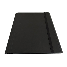 Cartella 3 lembi con elastico piatto - A4 -dorso variabile - grigio - Starline