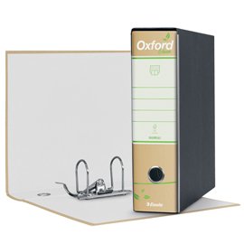Registratore Oxford Green G83 - dorso 8 cm - commerciale 23 x 30 cm - avana - Esselte
