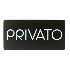Pittogramma adesivo - Privato - 32