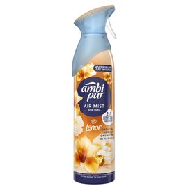 Deodorante per ambienti Lenor - elimina ordori - 185 ml - oro e fiori di vaniglia - Ambipur