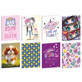 103272 Maxiquaderno Kid Girl - A4 - rigo di 1a - 21 fogli - 80 gr - Blasetti