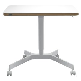 Scrivania Compatta pneumatica Sit-Stand - mobile - 80 x 60 x 75 cm - bianco - Leitz