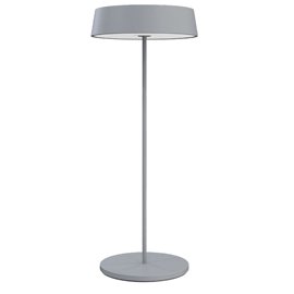 Lampada da tavolo 901 - c/aggancio magnetico - 10 x 30 cm - alluminio - grigio - Palmina