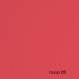 Cartoncino Elle Erre - 50 x 70 cm - 220 gr - rosso 109 - Fabriano - blister 20 fogli