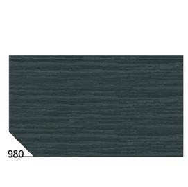 Carta crespa - 50 x 250 cm - 48 gr - nero 980 - Rex Sadoch - conf. 10 rotoli