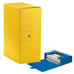 Scatola progetto Eurobox - dorso 15 cm - 25 x 35 cm - giallo - Esselte