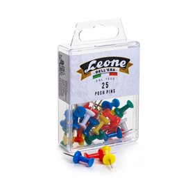 49938 Spilli cartografici Leone Color - a clessidra - colori assortiti - Leone - conf. 25 pezzi