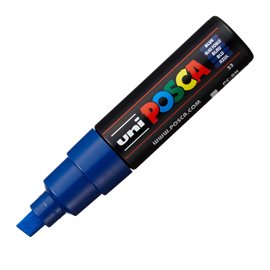 Marcatore a base d'acqua Uni Posca PC8K - punta large a scalpello 8