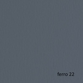 Cartoncino Elle Erre - 50 x 70 cm - 220 gr - ferro 122 - Fabriano - blister 20 fogli