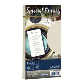 Busta Special Events - 110 x 220 mm - 120gr - crema - Favini - conf. 10 buste