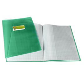 Coprimaxi PT1 F - c/alette - A4 - PP - liscio - trasparente verde - Sei Rota