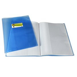 Coprimaxi PT1 F - c/alette - A4 - PP - liscio - trasparente blu - Sei Rota