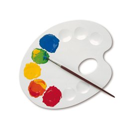 71012 Tavolozza per miscelazione - 220x144x199mm - 10 scomparti - Primo