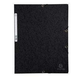 Cartella 3 lembi con elastico angolare - A4 - dorso 0