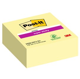 74009 Blocco foglietti Cubo - 2028-SSCY-EU - 76 x 76 mm - giallo Canary - 270 fogli - Post-it
