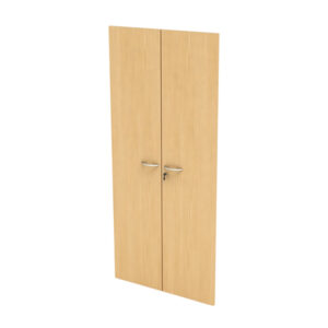 Coppia ante Easy - per mobile alto - 80 x 175 cm - spessore 18 mm - melaminico - faggio