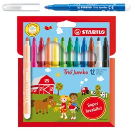 79664 Pennarelli Trio Jumbo - punta 3